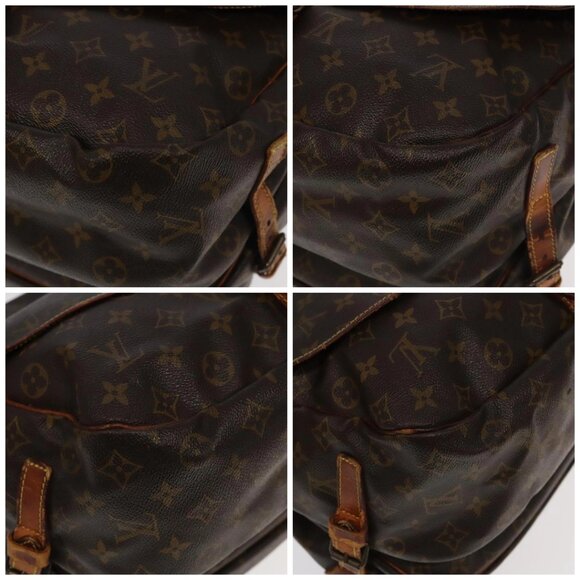 LOUIS VUITTON Monogram Saumur 35 Shoulder Bag M42254 LV Auth am7208 - Picture 14 of 16